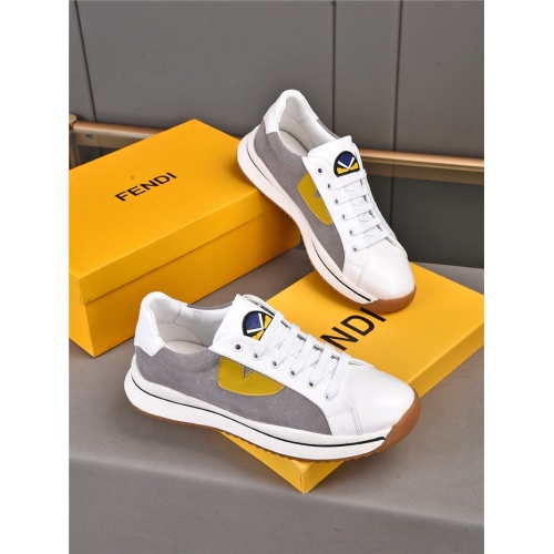 Fendi Casual Shoes For Men #921334 $80.00 USD, Wholesale Replica Fendi Casual Shoes