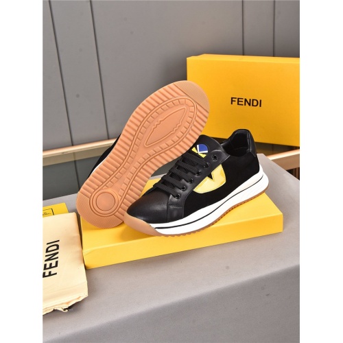 Replica Fendi Casual Shoes For Men #921335 $80.00 USD for Wholesale