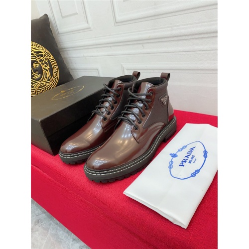 Prada Boots For Men #921352 $88.00 USD, Wholesale Replica Prada Boots
