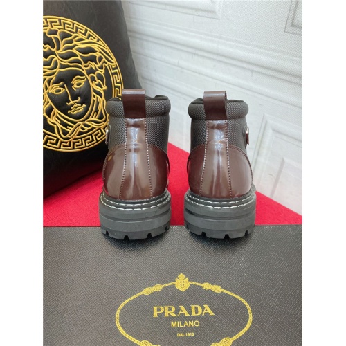 Replica Prada Boots For Men #921352 $88.00 USD for Wholesale