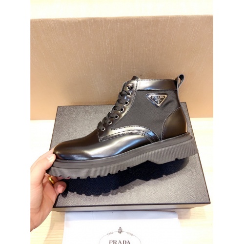 Replica Prada Boots For Men #921358 $132.00 USD for Wholesale