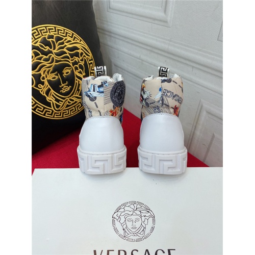 Replica Versace High Tops Shoes For Men #921405 $76.00 USD for Wholesale