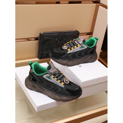 Replica Versace Casual Shoes For Men #921510 $85.00 USD for Wholesale