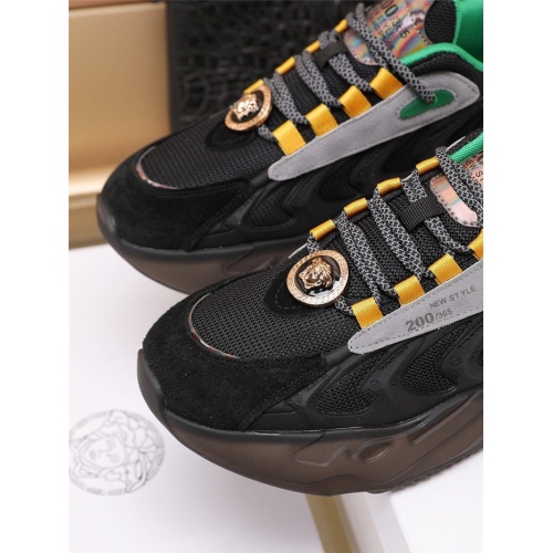 Replica Versace Casual Shoes For Men #921510 $85.00 USD for Wholesale