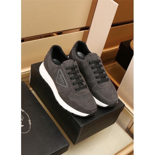 Prada Casual Shoes For Men #921545 $88.00 USD, Wholesale Replica Prada Casual Shoes