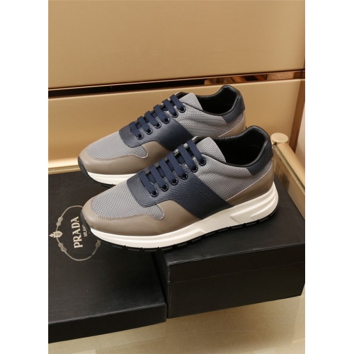 Replica Prada Casual Shoes For Men #921550 $88.00 USD for Wholesale