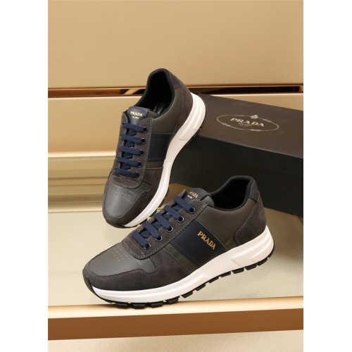 Prada Casual Shoes For Men #921552 $88.00 USD, Wholesale Replica Prada Casual Shoes