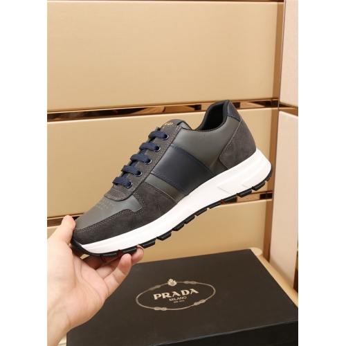Replica Prada Casual Shoes For Men #921552 $88.00 USD for Wholesale