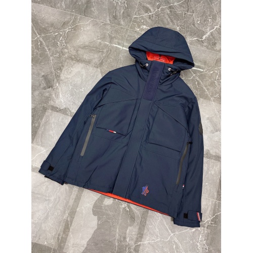 Replica Moncler Down Feather Coat Long Sleeved For Men #921673 $125.00 USD for Wholesale