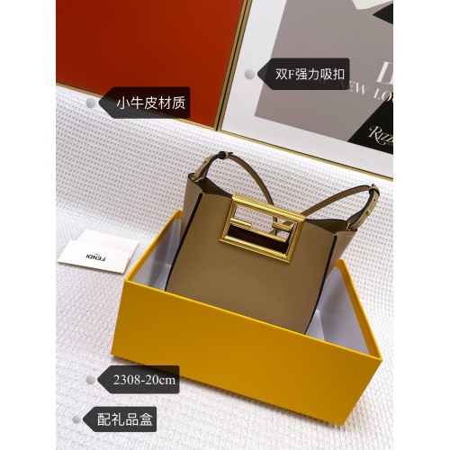 Replica Fendi AAA Messenger Bags For Women #921761 $112.00 USD for Wholesale