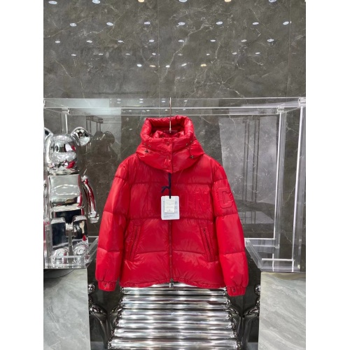 Moncler Down Feather Coat Long Sleeved For Women #921773 $182.00 USD, Wholesale Replica Moncler Down Feather Coat