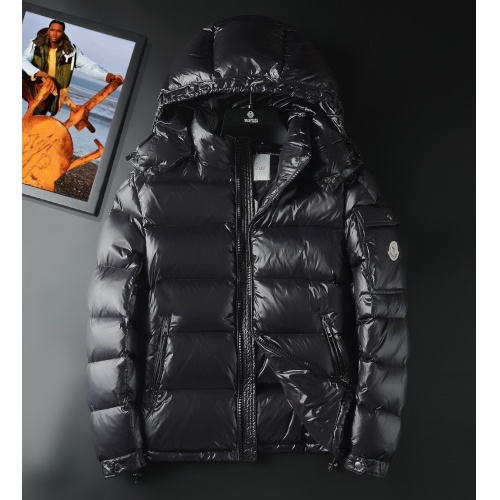 Moncler Down Feather Coat Long Sleeved For Men #921782 $132.00 USD, Wholesale Replica Moncler Down Feather Coat