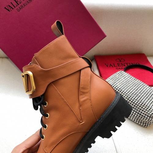 Replica Valentino Boots For Women #921796 $98.00 USD for Wholesale
