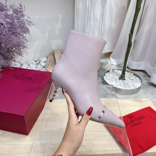 Replica Valentino Boots For Women #921816 $98.00 USD for Wholesale