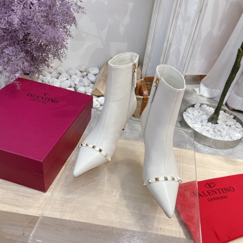 Replica Valentino Boots For Women #921817 $98.00 USD for Wholesale