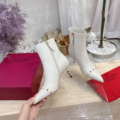 Replica Valentino Boots For Women #921817 $98.00 USD for Wholesale