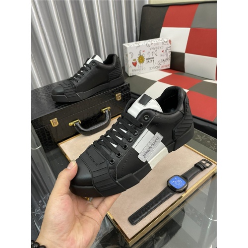 Replica Dolce & Gabbana D&G Casual Shoes For Men #921872 $80.00 USD for Wholesale