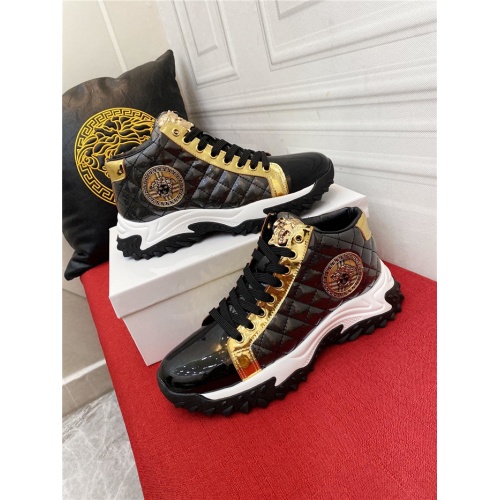 Versace High Tops Shoes For Men #921890