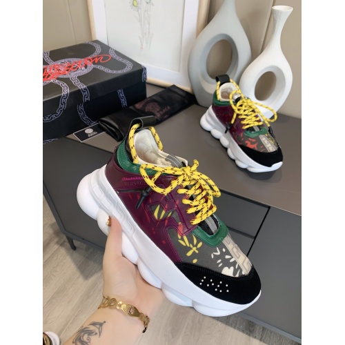 Replica Versace Casual Shoes For Women #922022 $102.00 USD for Wholesale