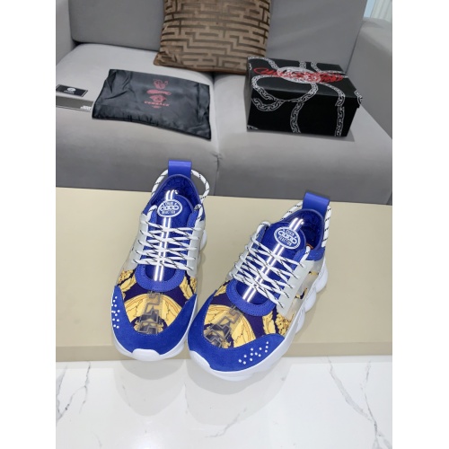 Replica Versace Casual Shoes For Men #922073 $102.00 USD for Wholesale