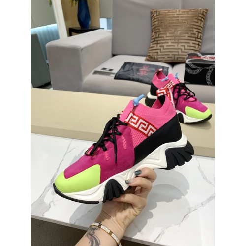 Replica Versace Casual Shoes For Women #922100 $108.00 USD for Wholesale