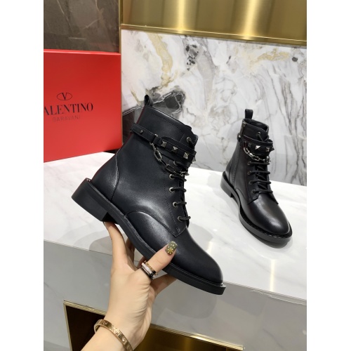 Replica Valentino Boots For Women #922120 $102.00 USD for Wholesale