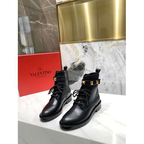 Valentino Boots For Women #922121 $102.00 USD, Wholesale Replica Valentino Boots