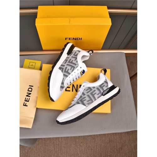 Replica Fendi Casual Shoes For Men #922193 $76.00 USD for Wholesale