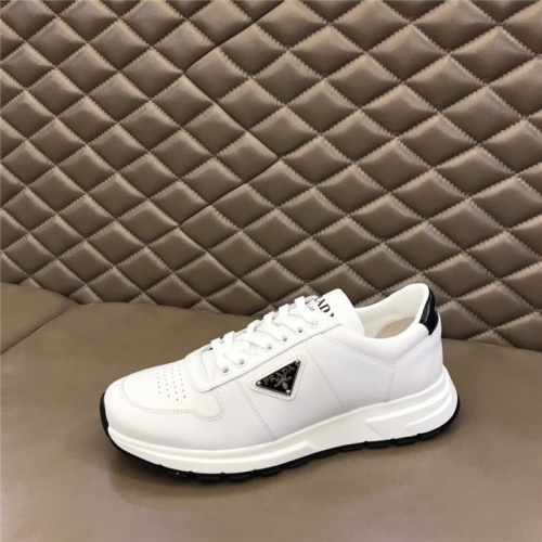 Replica Prada Casual Shoes For Men #922216 $76.00 USD for Wholesale