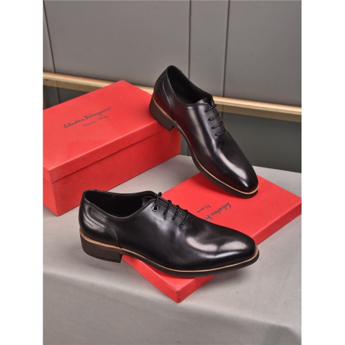 Salvatore Ferragamo Leather Shoes For Men #922221 $108.00 USD, Wholesale Replica Salvatore Ferragamo Leather Shoes