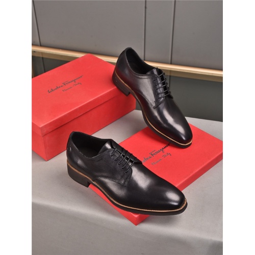 Salvatore Ferragamo Leather Shoes For Men #922226 $108.00 USD, Wholesale Replica Salvatore Ferragamo Leather Shoes