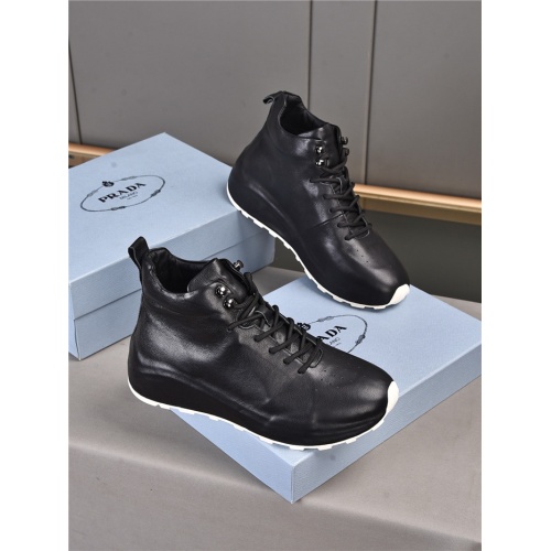 Prada High Tops Shoes For Men #922231