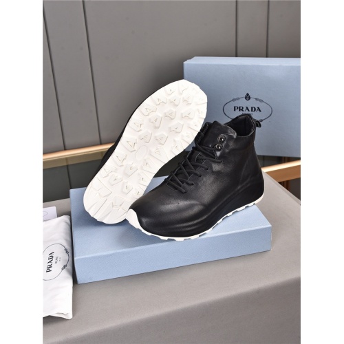 Replica Prada High Tops Shoes For Men #922231 $100.00 USD for Wholesale