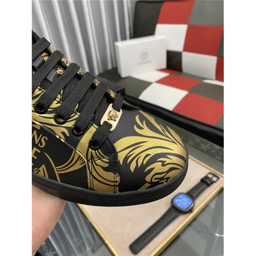Replica Versace Casual Shoes For Men #922320 $80.00 USD for Wholesale