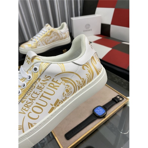 Replica Versace Casual Shoes For Men #922321 $80.00 USD for Wholesale