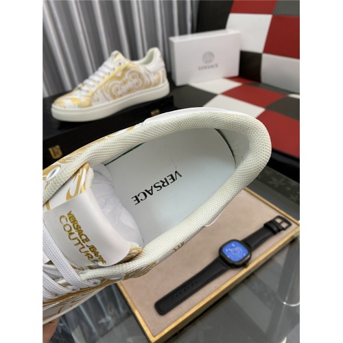 Replica Versace Casual Shoes For Men #922321 $80.00 USD for Wholesale