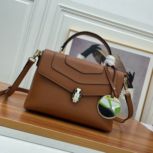 Bvlgari AAA Handbags For Women #922406 $105.00 USD, Wholesale Replica Bvlgari AAA Handbags