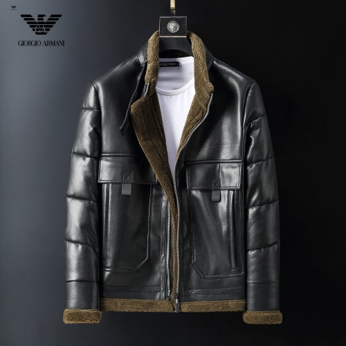 Armani Jackets Long Sleeved For Men #922532 $122.00 USD, Wholesale Replica Armani Jackets