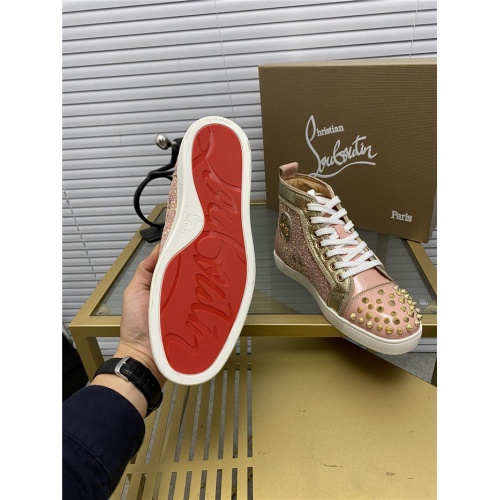 Replica Christian Louboutin High Tops Shoes For Women #922667 $96.00 USD for Wholesale