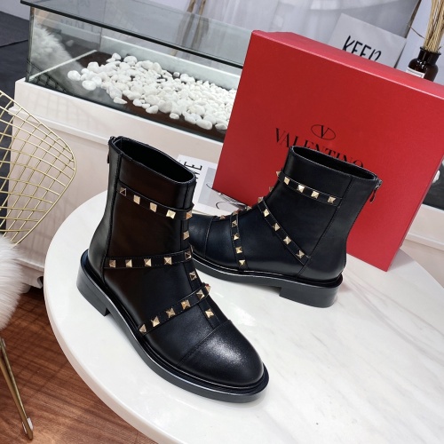 Replica Valentino Boots For Women #922846 $98.00 USD for Wholesale