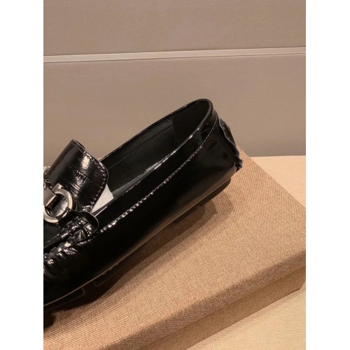 Replica Ferragamo Leather Shoes For Men #922933 $82.00 USD for Wholesale