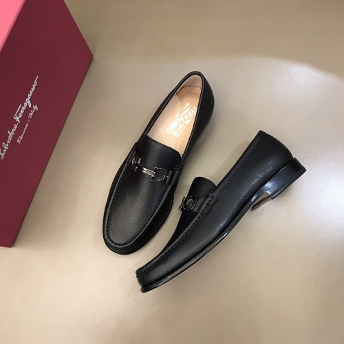 Ferragamo Salvatore FS Leather Shoes For Men #922955