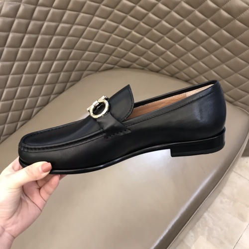 Replica Salvatore Ferragamo Leather Shoes For Men #922964 $162.00 USD for Wholesale