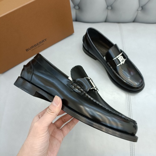 Replica Burberry Leather Shoes For Men #922974 $162.00 USD for Wholesale