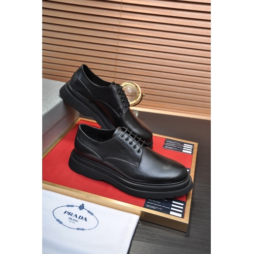 Prada Leather Shoes For Men #922993
