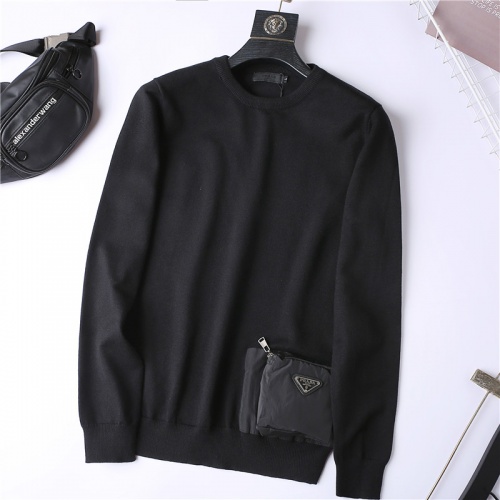 Prada Sweater Long Sleeved For Men #923006 $52.00 USD, Wholesale Replica Prada Sweater