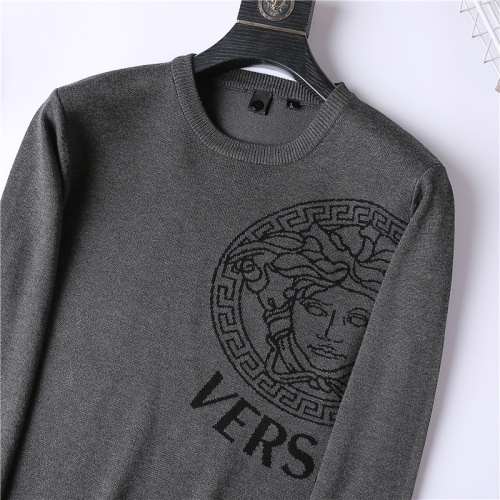 Replica Versace Sweaters Long Sleeved For Men #923012 $52.00 USD for Wholesale