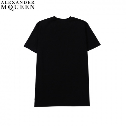 Replica Alexander McQueen T-shirts Short Sleeved For Men #923048 $27.00 USD for Wholesale