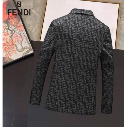 Replica Fendi Jackets Long Sleeved For Men #923061 $68.00 USD for Wholesale