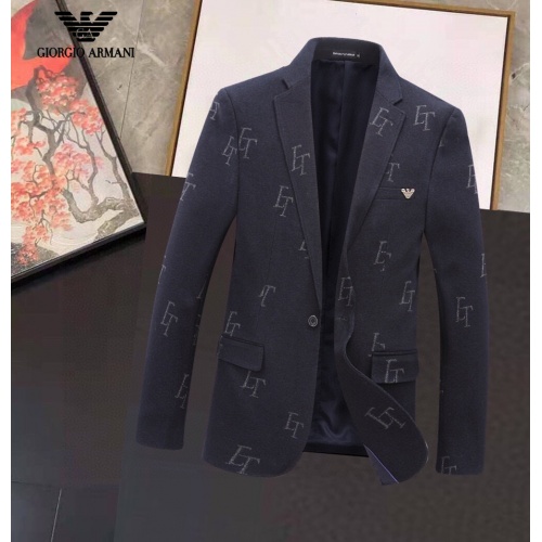 Armani Jackets Long Sleeved For Men #923065 $68.00 USD, Wholesale Replica Armani Jackets